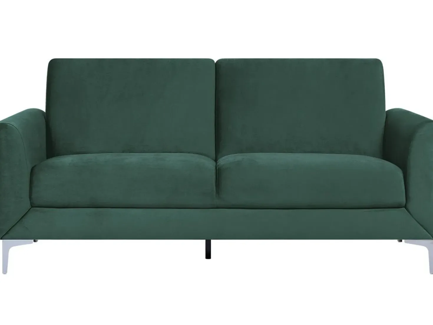 Divano 3 posti FENES Velluto Verde scuro