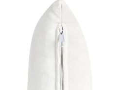 Divano 3 posti FREDERICA Velluto Bianco sporco