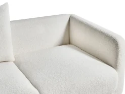 Divano 2 posti GIMO Bouclé Bianco