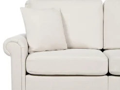 Divano 2 posti GINNERUP Tessuto Beige chiaro