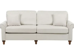 Divano 3 posti GINNERUP Tessuto Beige chiaro