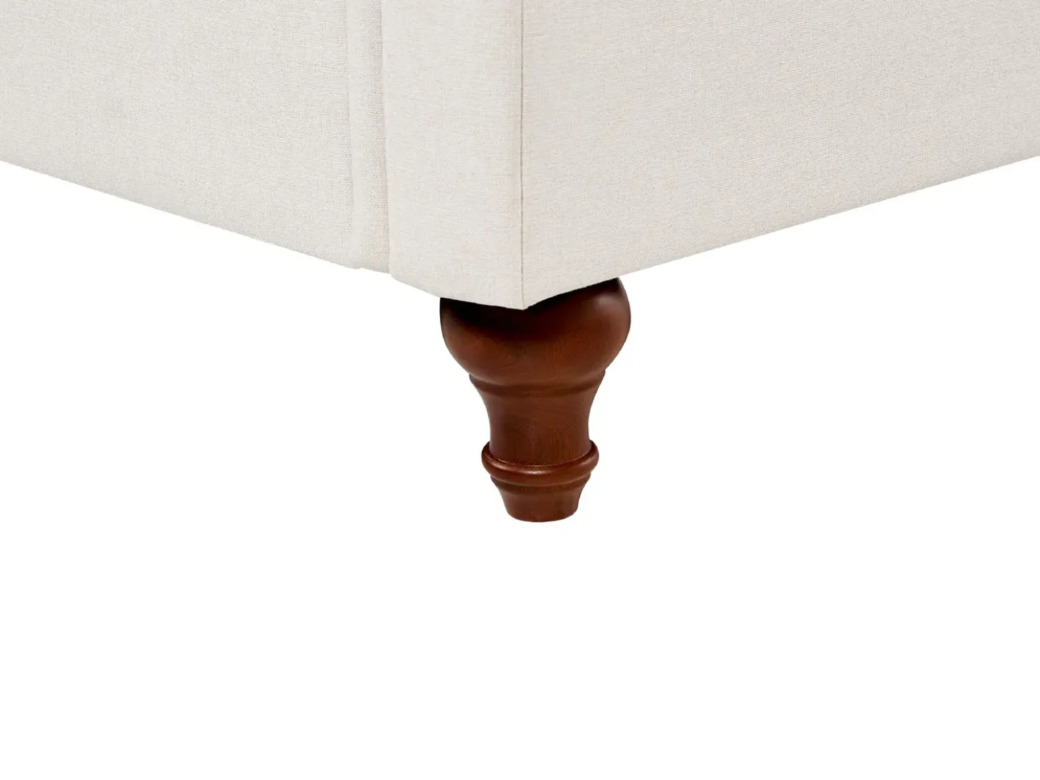 Divano 3 posti GINNERUP Tessuto Beige chiaro