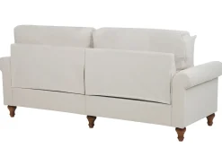 Divano 3 posti GINNERUP Tessuto Beige chiaro