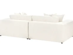 Divano 3 posti GLORVIKA II Tessuto Bianco sporco