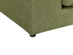 Divano 3 posti GLORVIKA Tessuto Verde scuro