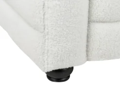 Divano 3 posti HOFN Bouclé Bianco sporco