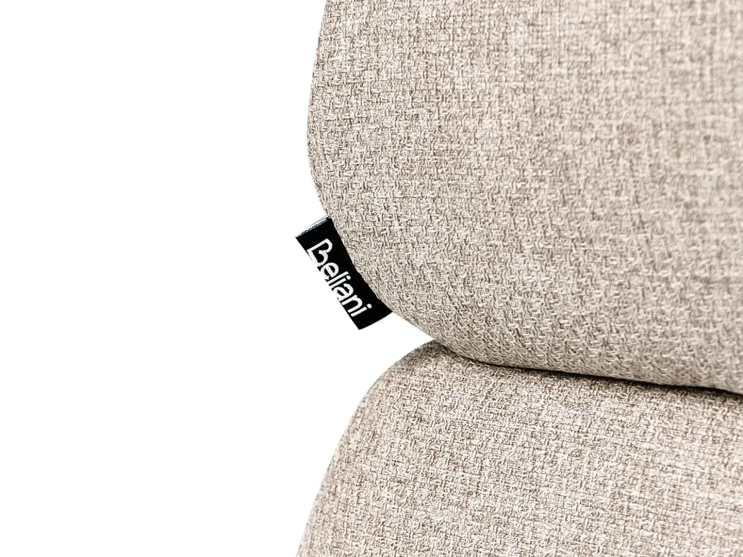 Divano 3 posti HOVDEN Tessuto Beige