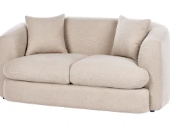 Divano 2 posti HUSBY Bouclé Beige