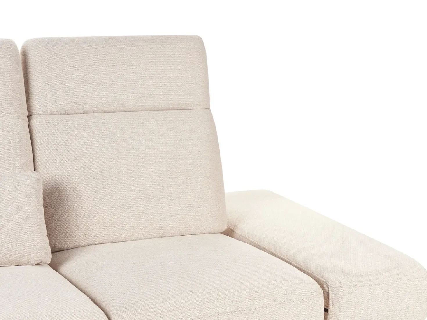 Divano 3 posti IKAST Tessuto Beige