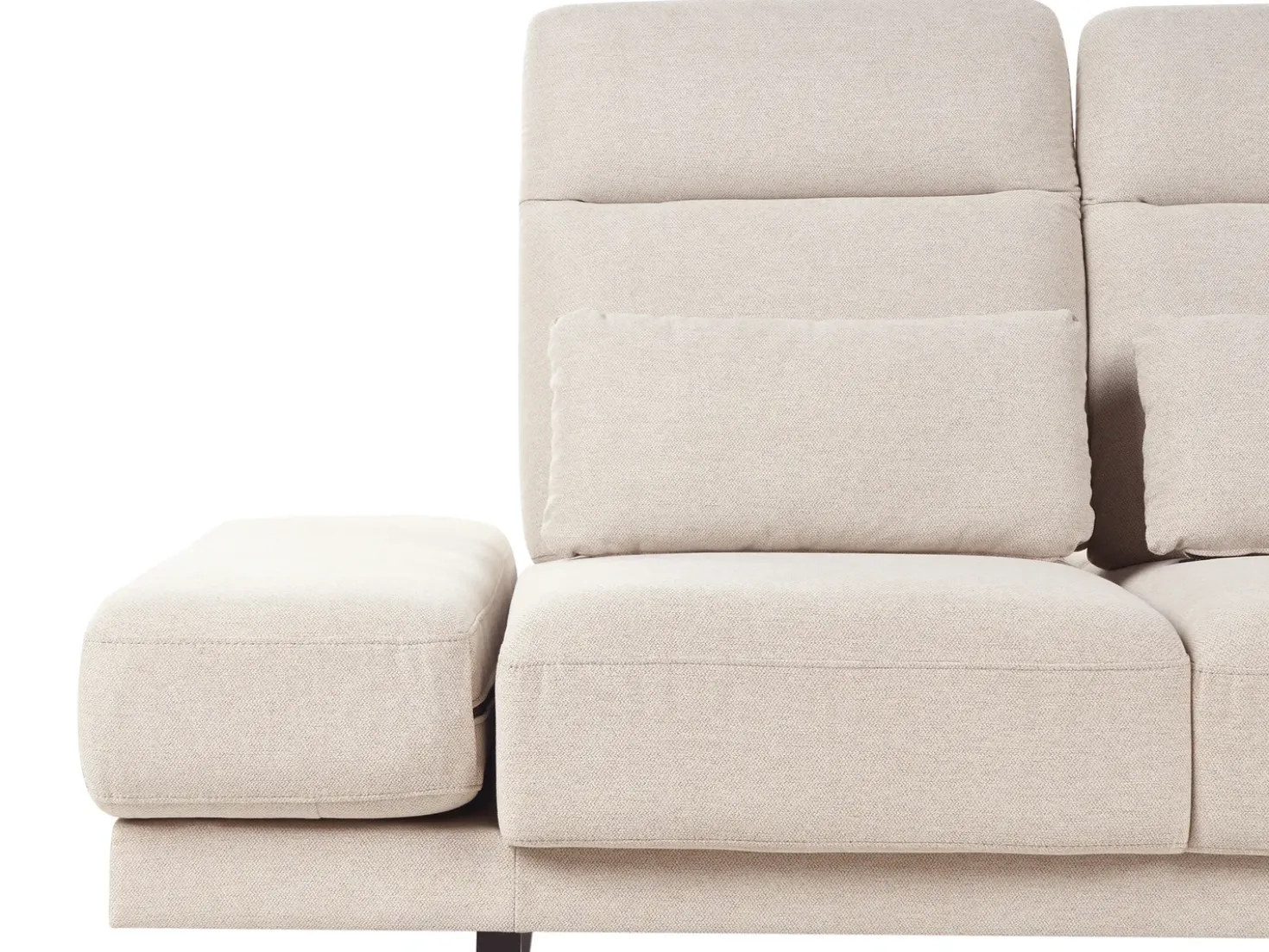 Divano 3 posti IKAST Tessuto Beige
