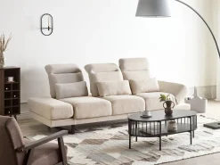 Divano 3 posti IKAST Tessuto Beige