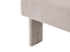 Divano 2 posti ILBRO Bouclé Beige chiaro