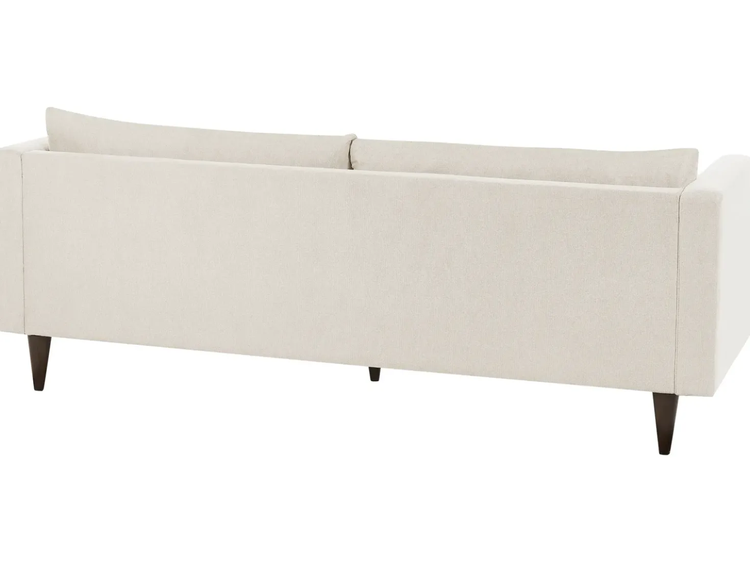 Divano 3 posti JARPEN Tessuto Beige chiaro