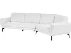 Divano 3 posti KANSSELI Bouclé Bianco