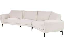 Divano 3 posti KANSSELI Tessuto Beige chiaro