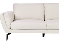 Divano 3 posti KANSSELI Tessuto Beige chiaro