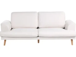 Divano 3 posti KILDAL Tessuto Beige chiaro