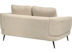 Divano 2 posti KJAER Bouclé Beige chiaro