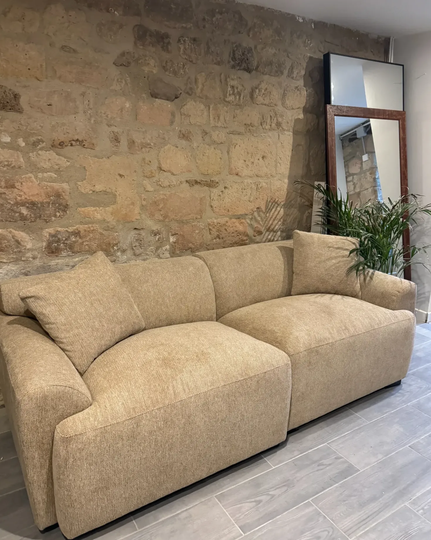 Divano 3 posti KORIO Beige