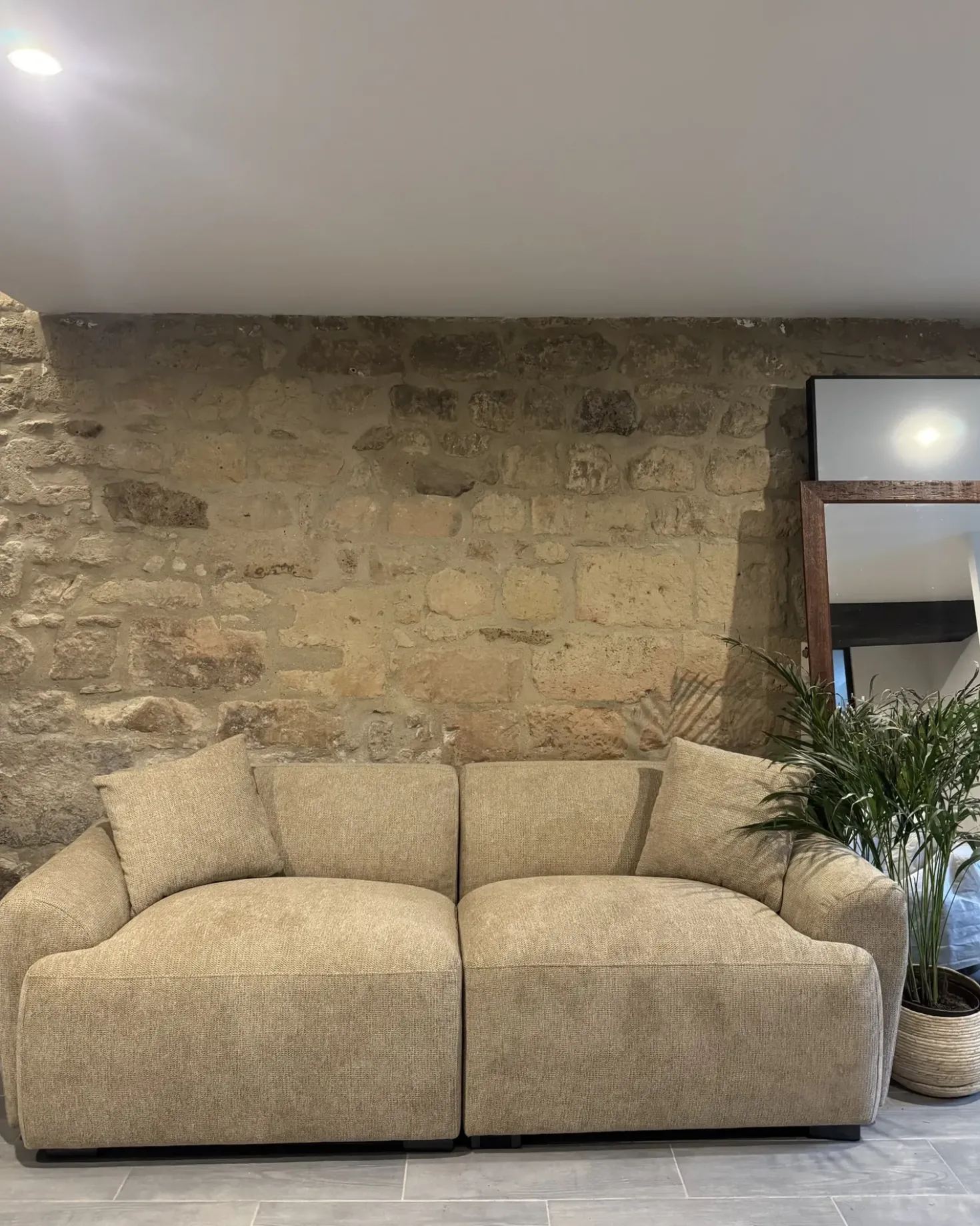 Divano 3 posti KORIO Beige