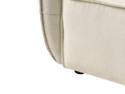 Divano 3 posti KUNES Tessuto Beige chiaro