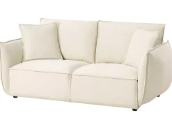 Divano 3 posti KUNES Tessuto Beige chiaro