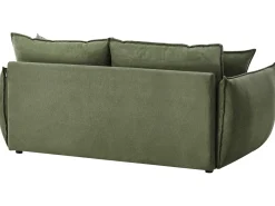 Divano 3 posti KUNES Tessuto Verde
