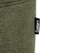 Divano 3 posti LAERDAL Tessuto Verde