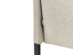 Divano 2 posti LAHTI Tessuto Beige chiaro