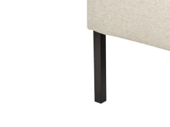 Divano 2 posti LAHTI Tessuto Beige chiaro
