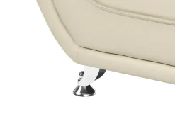 Divano 3 posti LEIRA Pelle sintetica Beige