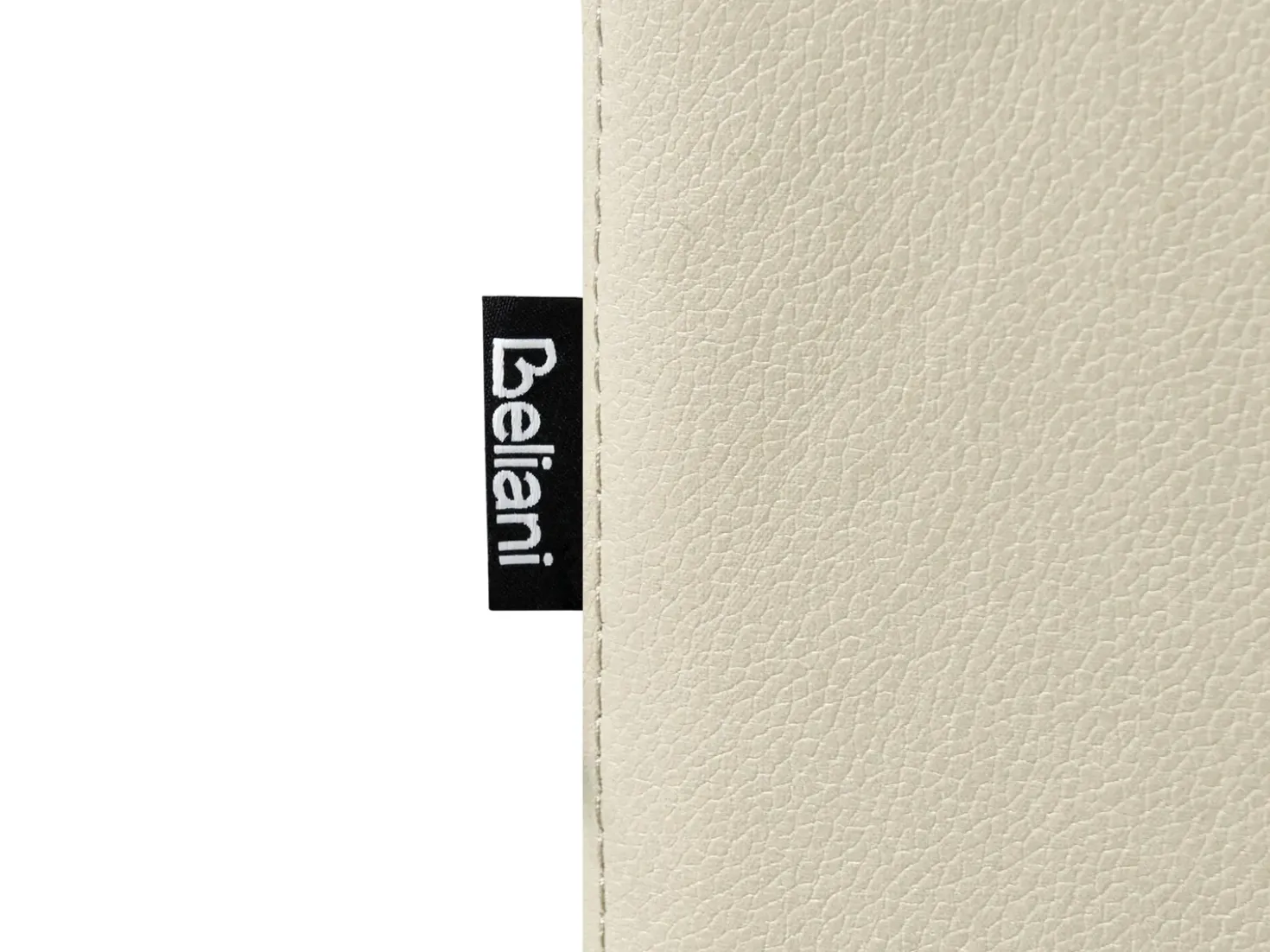 Divano 2 posti LEIRA Pelle sintetica Beige