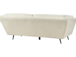 Divano 3 posti LENVIK Bouclé Bianco
