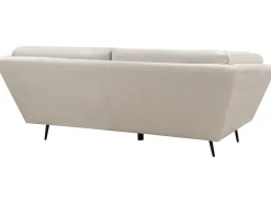 Divano 3 posti LENVIK Velluto Beige