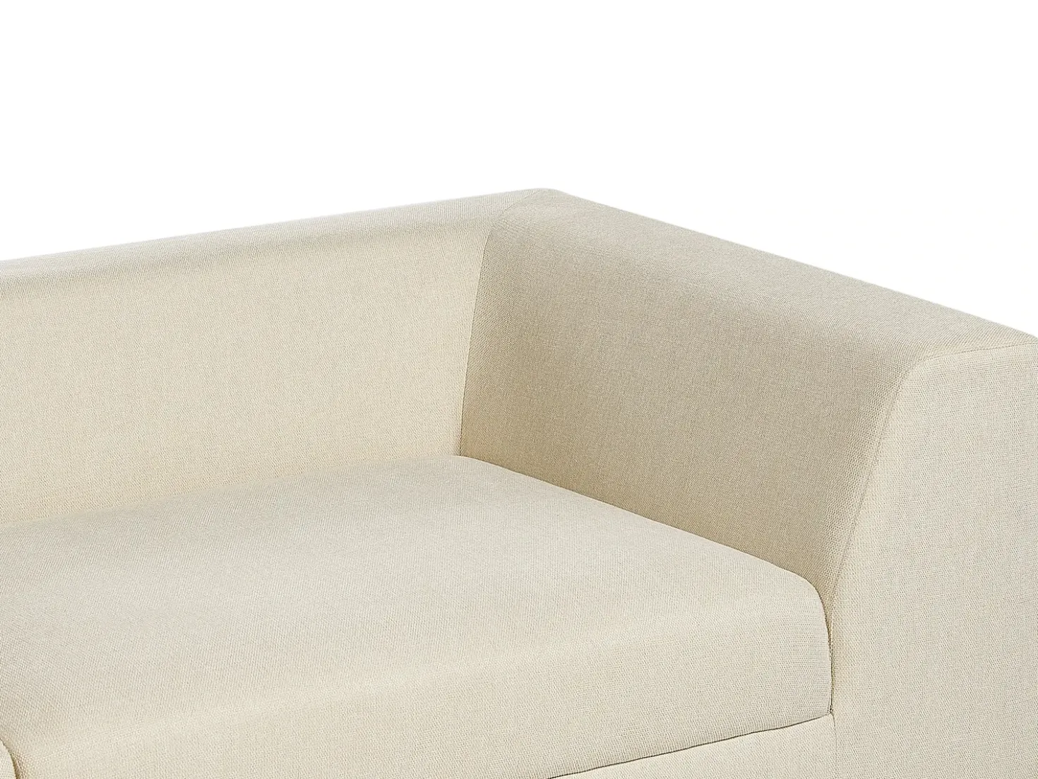 Divano 3 posti LERMON Tessuto Beige