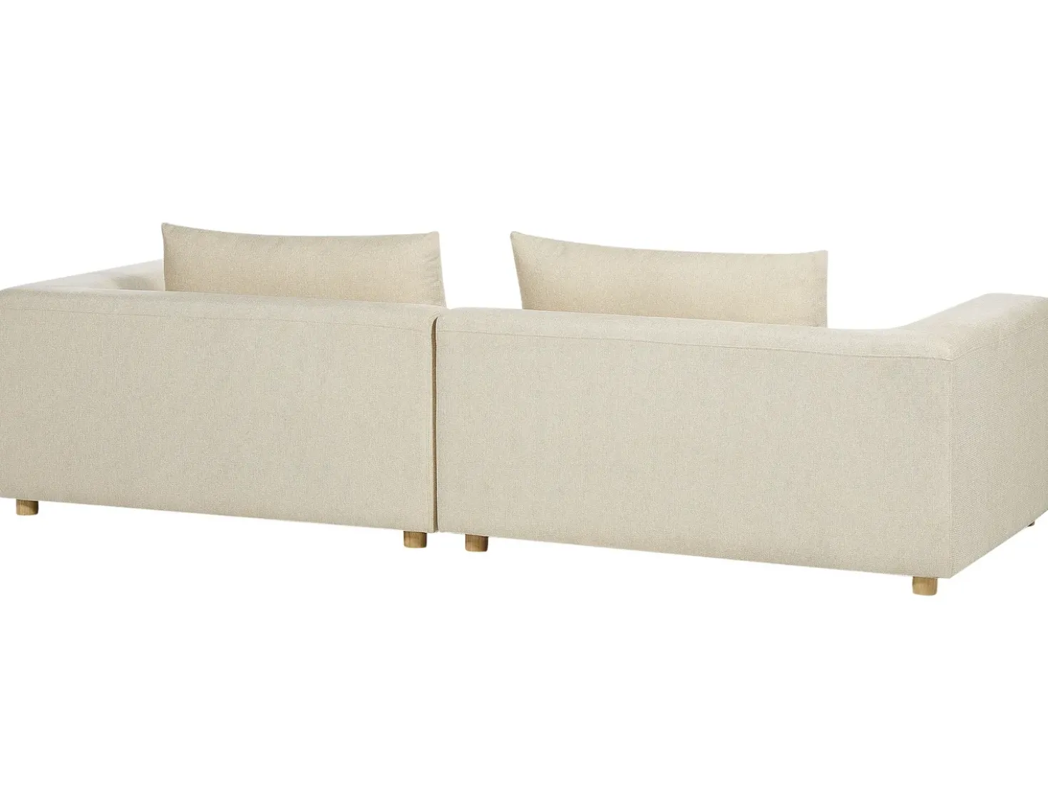 Divano 3 posti LERMON Tessuto Beige