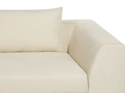 Divano 3 posti LERMON Tessuto Beige