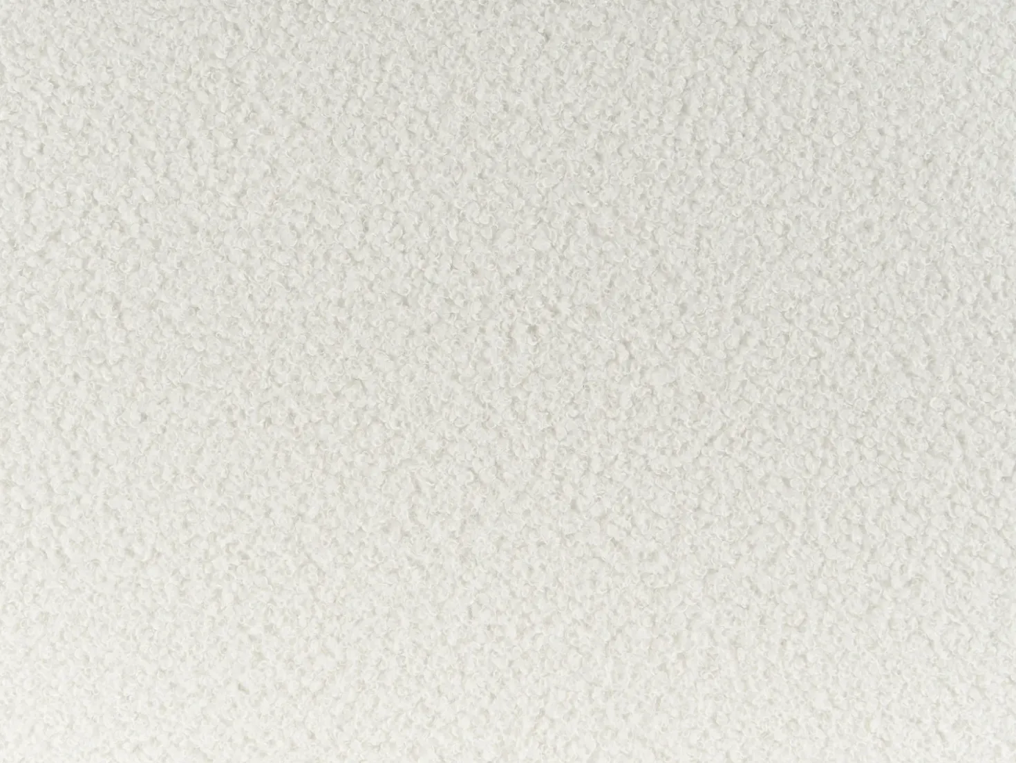 Divano 3 posti LOEN Bouclé Bianco
