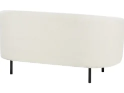 Divano 2 posti LOEN Bouclé Bianco