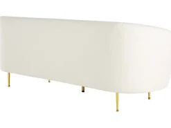 Divano 3 posti LOEN Bouclé Bianco