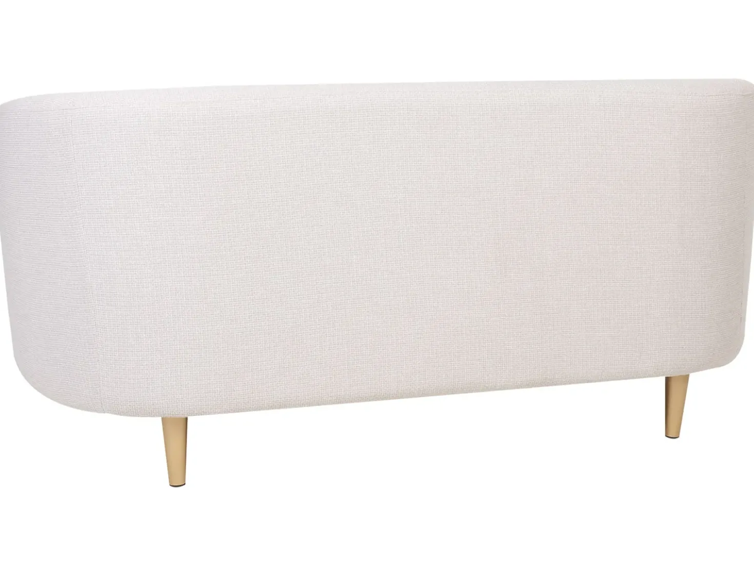 Divano 2 posti LOEN Tessuto Beige chiaro