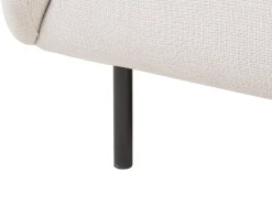 Divano 2 posti LOEN Tessuto Beige chiaro