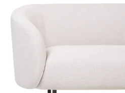 Divano 2 posti LOEN Tessuto Beige chiaro