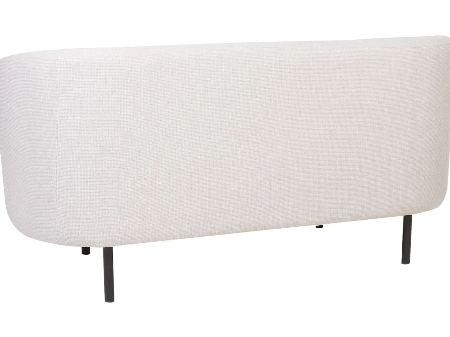 Divano 2 posti LOEN Tessuto Beige chiaro
