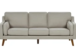 Divano 3 posti LOKKA Tessuto Beige