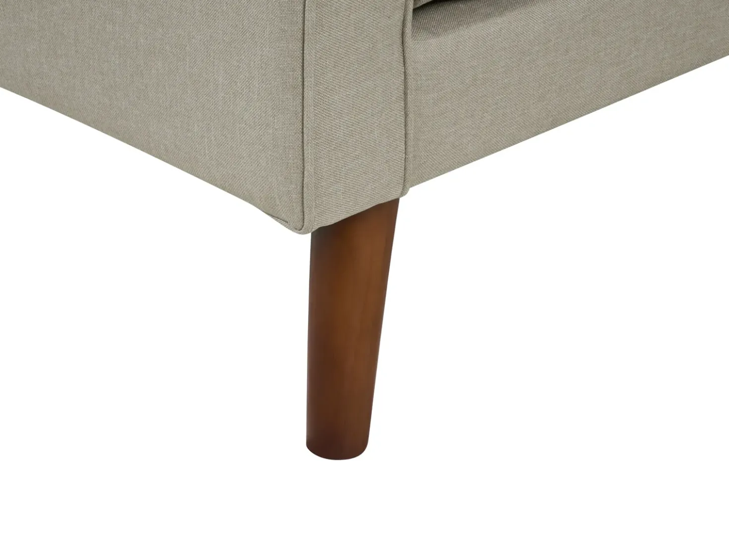 Divano 3 posti LOKKA Tessuto Beige