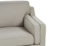 Divano 3 posti LOKKA Tessuto Beige