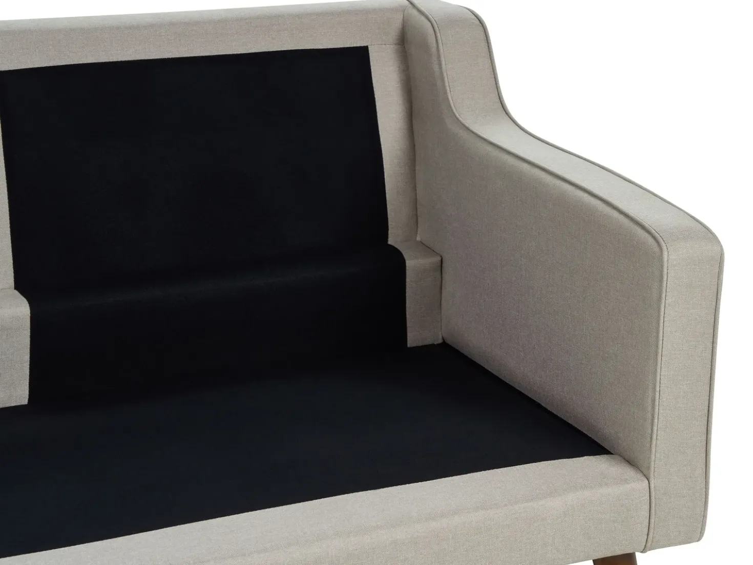 Divano 3 posti LOKKA Tessuto Beige