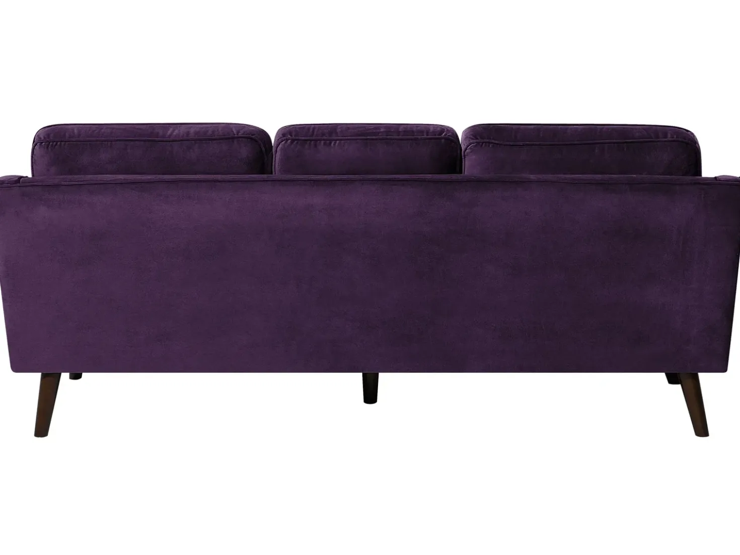Divano 3 posti LOKKA Velluto Viola