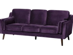 Divano 3 posti LOKKA Velluto Viola